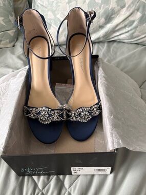 Blue by Betsey Johnson SB Mel Navy Heels